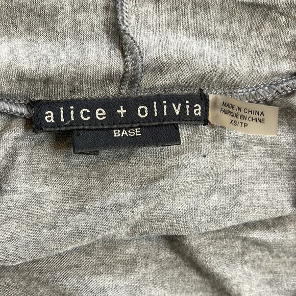 Alice + Olivia Drape Wrap Around Lightweight‎ Cardigan XS - Picture 5 of 7